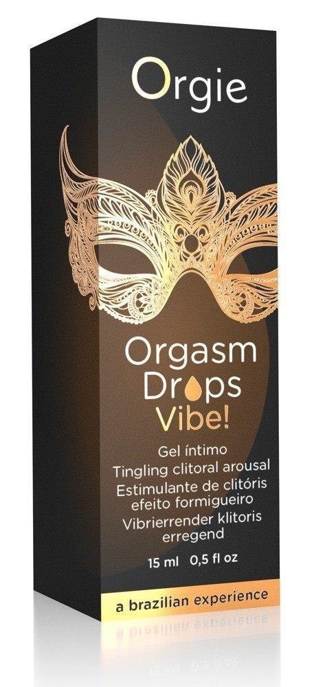 ORGIE Orgasm Drops Vibe Peach Flavor 15 ml Orgie ORGIE Orgasm Drops Vibe Peach Flavor 15 ml Orgie