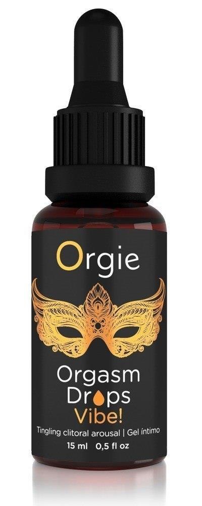 ORGIE Orgasm Drops Vibe Peach Flavor 15 ml Orgie ORGIE Orgasm Drops Vibe Peach Flavor 15 ml Orgie