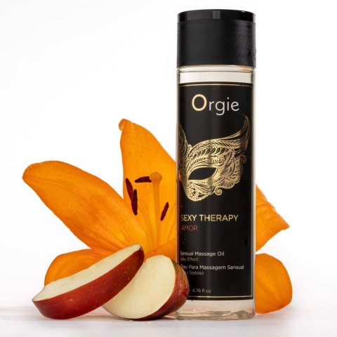 SEXY THERAPY AMOR, Sensual Massage Oil - 200 ml Orgie SEXY THERAPY AMOR, Sensual Massage Oil - 200 ml Orgie