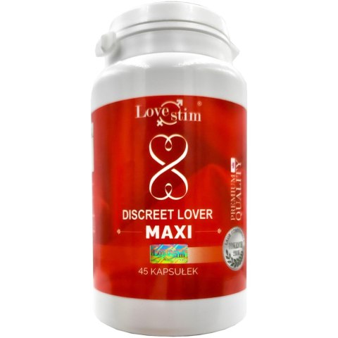 LSTIM suplement DISCREET LOVER MAXI 45 kaps LoveStim LSTIM suplement DISCREET LOVER MAXI 45 kaps LoveStim