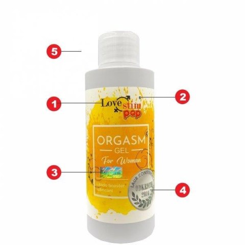 Lovestim Pop Orgasm Gel for women 150 ml LoveStim Lovestim Pop Orgasm Gel for women 150 ml LoveStim