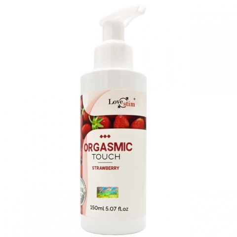 Olejek-ORGASMIC TOUCH STAWBERRY 150 ml LoveStim Olejek-ORGASMIC TOUCH STAWBERRY 150 ml LoveStim