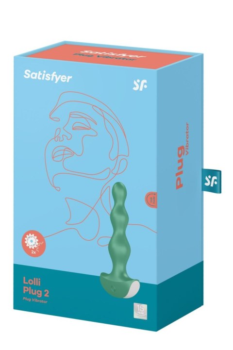 Plug - Vibrator Lolli Plug 2 Green Satisfyer Plug - Vibrator Lolli Plug 2 Green Satisfyer