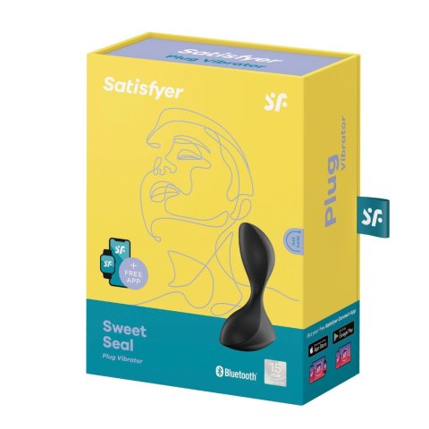 Plug-Vibrator Sweet Seal Connect App (Black) Satisfyer Plug-Vibrator Sweet Seal Connect App (Black) Satisfyer