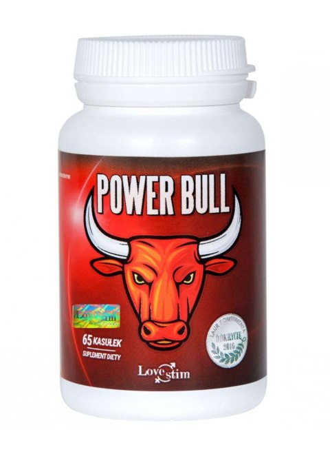 Supl.diety-Power Bull 65kaps suplement na testosteron i erekcję LoveStim Supl.diety-Power Bull 65kaps suplement na testosteron i erekcję LoveStim