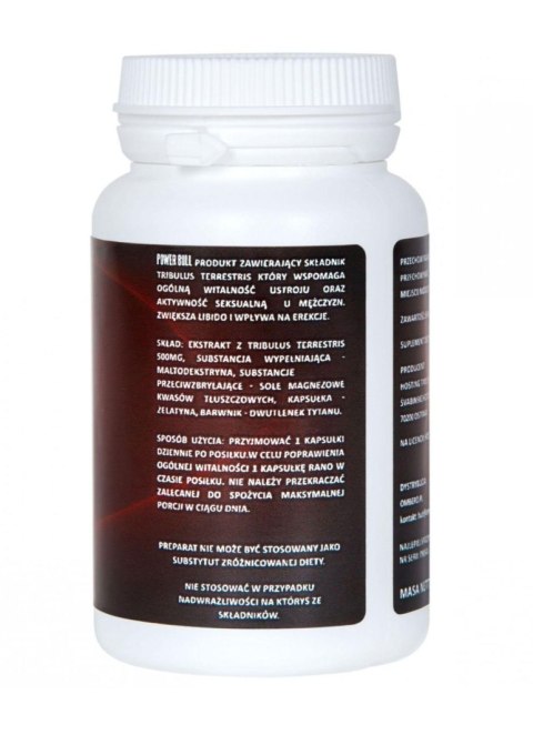 Supl.diety-Power Bull 65kaps suplement na testosteron i erekcję LoveStim Supl.diety-Power Bull 65kaps suplement na testosteron i erekcję LoveStim