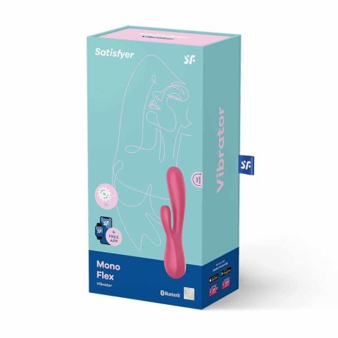 Wibrator - Mono Flex Red Satisfyer Wibrator - Mono Flex Red Satisfyer