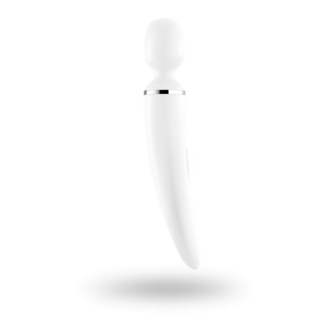 Wibrator - Satisfyer Wand-er Woman (White/Chrome) Satisfyer Wibrator - Satisfyer Wand-er Woman (White/Chrome) Satisfyer