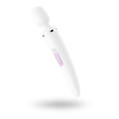 Wibrator - Satisfyer Wand-er Woman (White/Chrome) Satisfyer Wibrator - Satisfyer Wand-er Woman (White/Chrome) Satisfyer