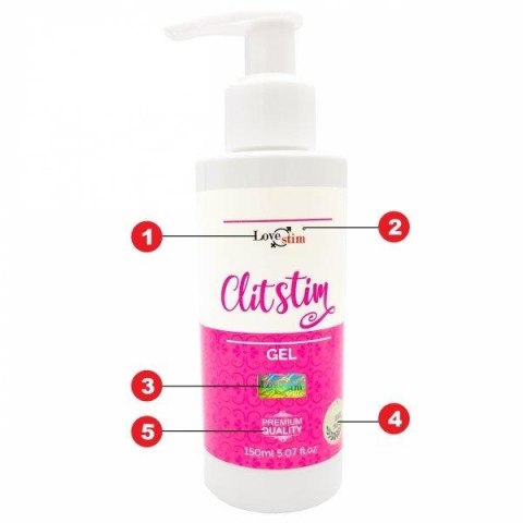 Żel-LSTIM CLIT STIM GEL 150ml LoveStim Żel-LSTIM CLIT STIM GEL 150ml LoveStim
