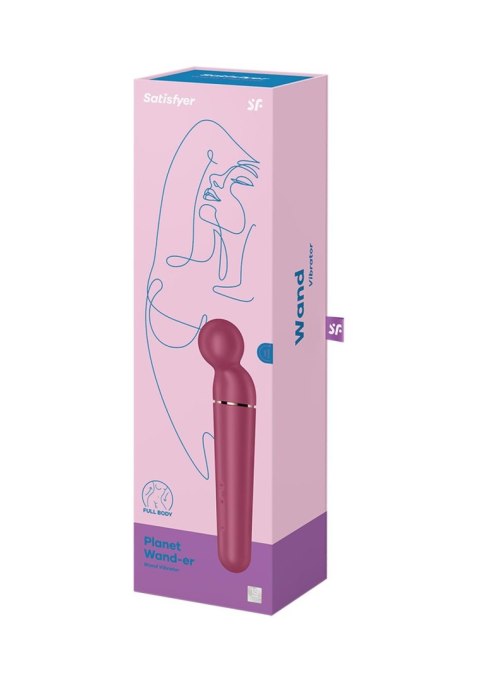 Planet Wand-er berry + rosegold Satisfyer Planet Wand-er berry + rosegold Satisfyer