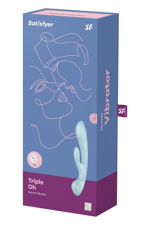 Triple Oh light blue Satisfyer Triple Oh light blue Satisfyer