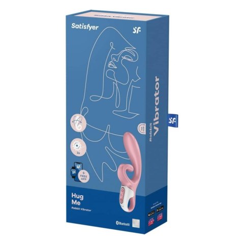 Wibrator-Hug Me Connect App (Pink) Satisfyer Wibrator-Hug Me Connect App (Pink) Satisfyer
