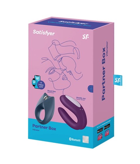 Wibrator-Partner Box 2 (Double Joy + Royal One) Satisfyer Wibrator-Partner Box 2 (Double Joy + Royal One) Satisfyer