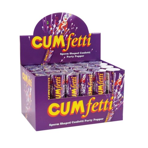 Cumfetti - confetti w kształcie plemników Grajmy razem Cumfetti - confetti w kształcie plemników Grajmy razem
