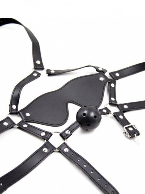 Eye Mask With Ball Gag Argus Eye Mask With Ball Gag Argus
