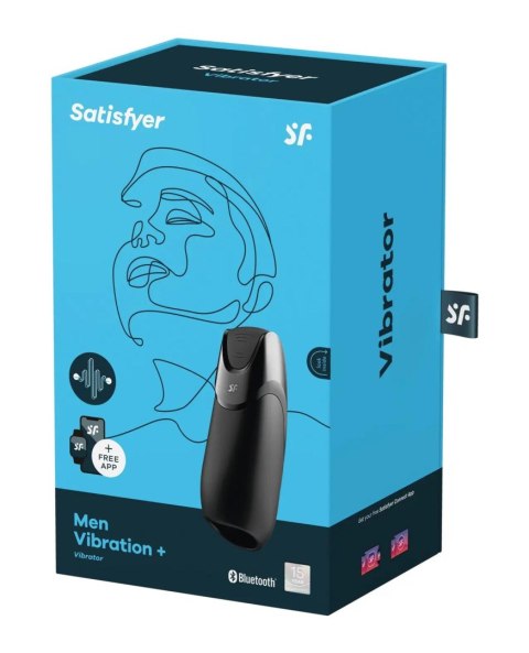 Men Vibration+ Connect App black Satisfyer Men Vibration+ Connect App black Satisfyer