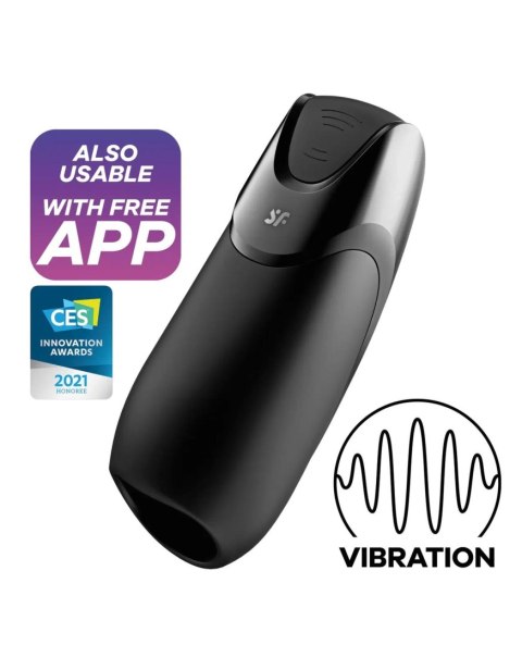 Men Vibration+ Connect App black Satisfyer Men Vibration+ Connect App black Satisfyer