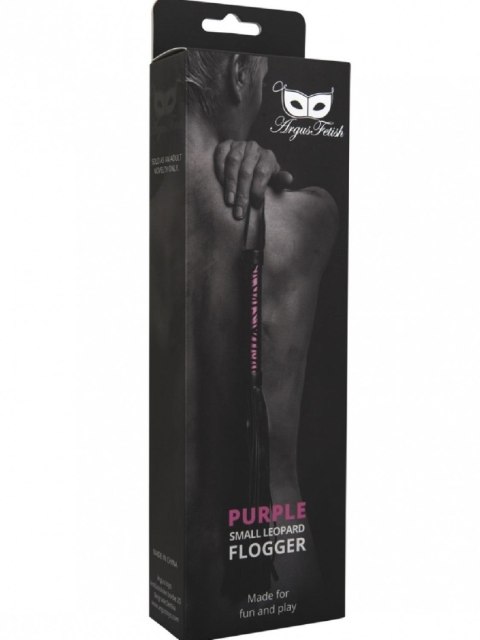 Purple Small Leopard Flogger Argus Purple Small Leopard Flogger Argus
