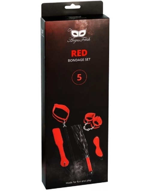 Red Bondage Set Argus Red Bondage Set Argus