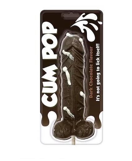 Słodycze-Dark Chocolata Flavour Cum Pop Grajmy razem Słodycze-Dark Chocolata Flavour Cum Pop Grajmy razem