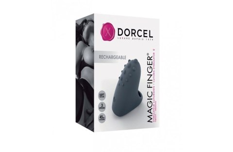 MAGIC FINGER RECHARGEABLE - GRIS Dorcel MAGIC FINGER RECHARGEABLE - GRIS Dorcel