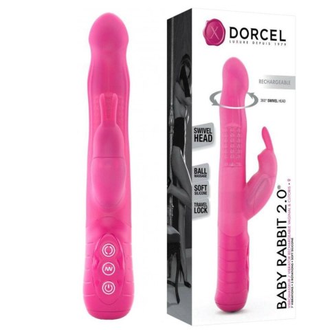 BABY RABBIT MAGENTA 2.0 - RECHARGEABLE Dorcel BABY RABBIT MAGENTA 2.0 - RECHARGEABLE Dorcel
