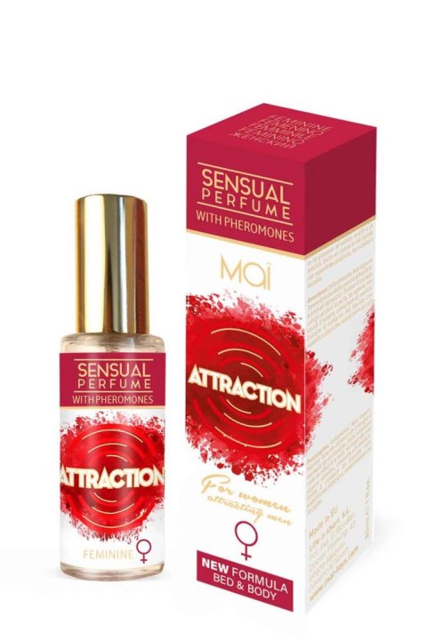 FEMININE PERFUME BED & BODY MAI ATTRACTION 30ML Attraction FEMININE PERFUME BED & BODY MAI ATTRACTION 30ML Attraction