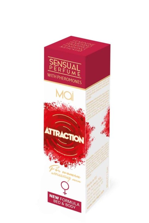 FEMININE PERFUME BED & BODY MAI ATTRACTION 30ML Attraction FEMININE PERFUME BED & BODY MAI ATTRACTION 30ML Attraction
