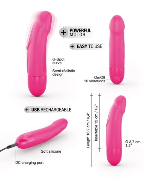 REAL VIBRATION S MAGENTA 2.0 - RECHARGEABLE Dorcel REAL VIBRATION S MAGENTA 2.0 - RECHARGEABLE Dorcel