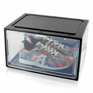 3X BOX NA BUTY ORGANIZER PUDEŁKO CZARNE DO ROZM. 47 BITUXX