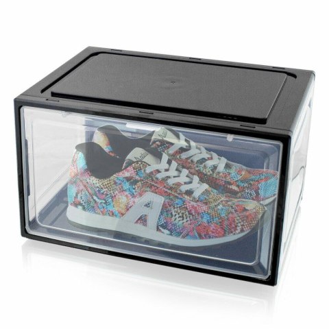 3X BOX NA BUTY ORGANIZER PUDEŁKO CZARNE DO ROZM. 47 BITUXX 3X BOX NA BUTY ORGANIZER PUDEŁKO CZARNE DO ROZM. 47 BITUXX