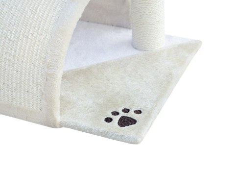 DRAPAK DLA KOTA LEGOWISKO+BUDKA BIAŁO-BEŻOWY 43CM ANIMEL