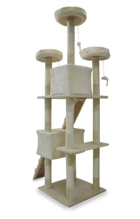 DRAPAK DRZEWKO LEGOWISKO WIEŻA DLA KOTA 170CM BEŻOWY ANIMEL DRAPAK DRZEWKO LEGOWISKO WIEŻA DLA KOTA 170CM BEŻOWY ANIMEL