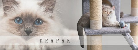 DRAPAK DRZEWKO LEGOWISKO WIEŻA DLA KOTA 170CM BEŻOWY ANIMEL DRAPAK DRZEWKO LEGOWISKO WIEŻA DLA KOTA 170CM BEŻOWY ANIMEL