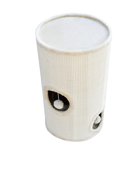 DRAPAK/TUBA/ WIEŻA/ LEGOWISKO DLA KOTA 70CM BEŻOWA ANIMEL