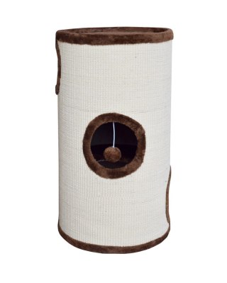 DRAPAK/TUBA/ WIEŻA/ LEGOWISKO DLA KOTA 70CM BRĄZ ANIMEL