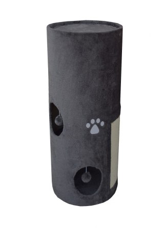 DRAPAK/TUBA/ WIEŻA DLA KOTA 100CM SIWY ANIMEL