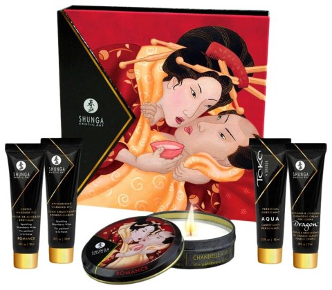 Geisha's Secret Kit Strawberry Sparkling Wine Shunga Geisha's Secret Kit Strawberry Sparkling Wine Shunga