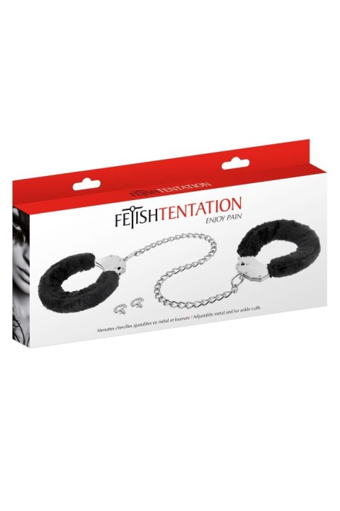 Menottes pour chevilles en fourrure Fetish Tentation Menottes pour chevilles en fourrure Fetish Tentation