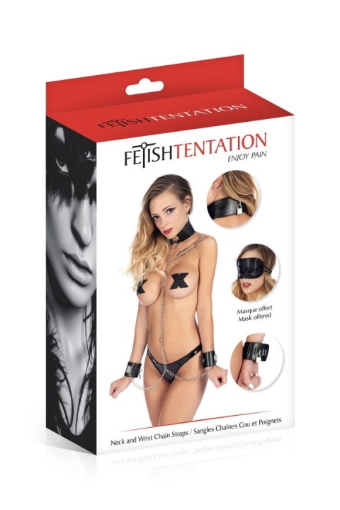 BONDAGE CHAIN NECK WRIST Fetish Tentation BONDAGE CHAIN NECK WRIST Fetish Tentation