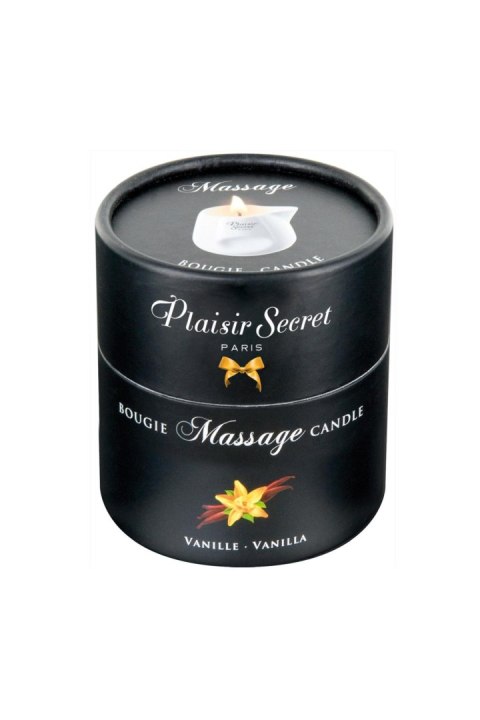 VANILLA MASSAGE CANDLE 80ML Plaisir Secret VANILLA MASSAGE CANDLE 80ML Plaisir Secret