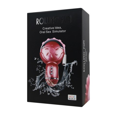 BAILE- ROLLING FUN, 12 vibration functions 6 rotation functions Bendable Baile