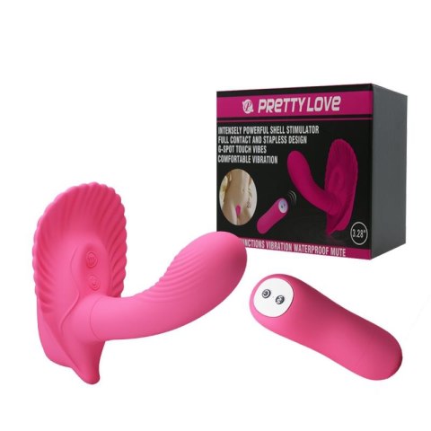 PRETTY LOVE -POWERFUL SHELL STIMULATOR, 30 vibration functions Wireless remote control Pretty Love