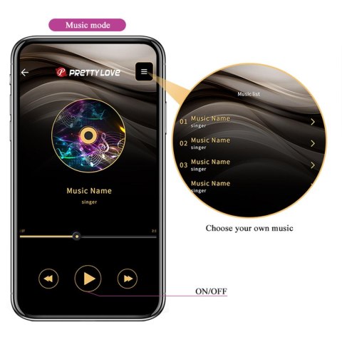 PRETTY LOVE - Baird, 12 vibration functions Mobile APP Long-distance Control Pretty Love PRETTY LOVE - Baird, 12 vibration functions Mobile APP Long-distance Control Pretty Love