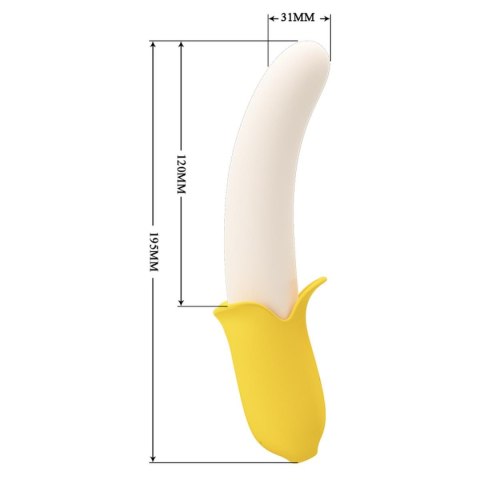 PRETTY LOVE - Banana Greek, 7 vibration functions 3 thrusting settings Pretty Love PRETTY LOVE - Banana Greek, 7 vibration functions 3 thrusting settings Pretty Love
