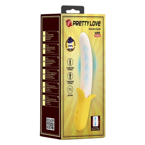 PRETTY LOVE - Banana Greek, 7 vibration functions 3 thrusting settings Pretty Love PRETTY LOVE - Banana Greek, 7 vibration functions 3 thrusting settings Pretty Love