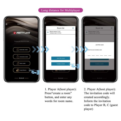 PRETTY LOVE - Catalina, 12 vibration functions Mobile APP Long-distance Control Pretty Love PRETTY LOVE - Catalina, 12 vibration functions Mobile APP Long-distance Control Pretty Love