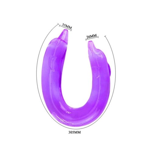 BAILE- DOUBLE DOLPHIN, Bendable purple Baile BAILE- DOUBLE DOLPHIN, Bendable purple Baile