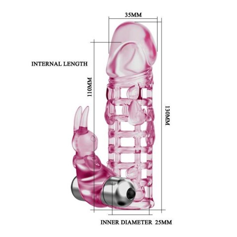 BAILE - ULTIMATELOVE SLEEVE, 10 vibration functions Baile BAILE - ULTIMATELOVE SLEEVE, 10 vibration functions Baile